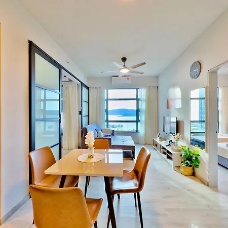 #6 Jesselton Quay City Pads Seaview By Zeluxo Kota Kinabalu Exterior photo